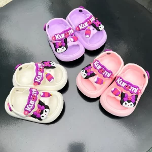 Dép sục siêu nhẹ cho bé gái A2388 Kuromi