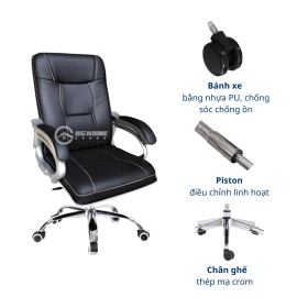 Ghe giam doc QGD06 Chat lieu