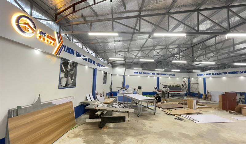 nha may san xuat noi that qghome viet nam