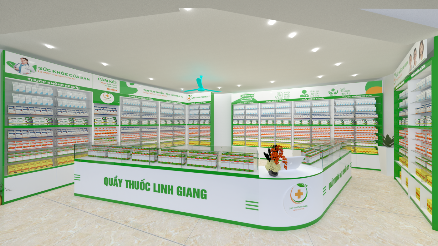 Mau nha thuoc dep qghome 01