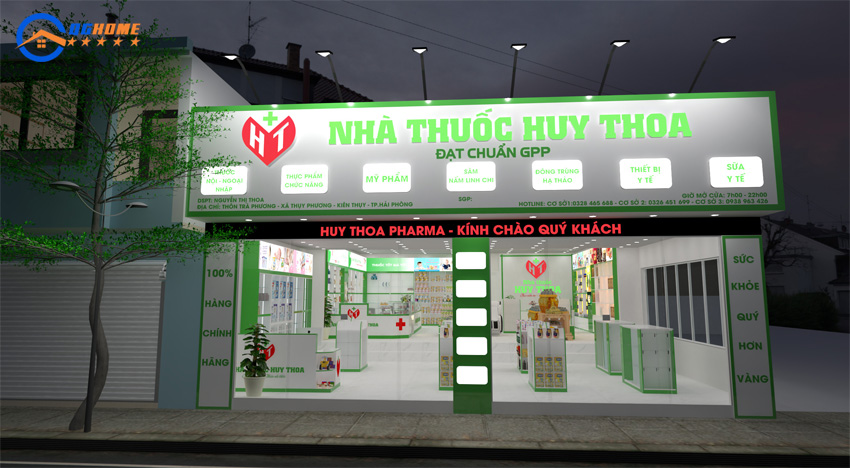 bien quang cao nha thuoc huy thoa