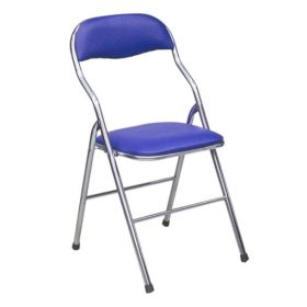 ghe gap lung ngan xanh chan inox 1