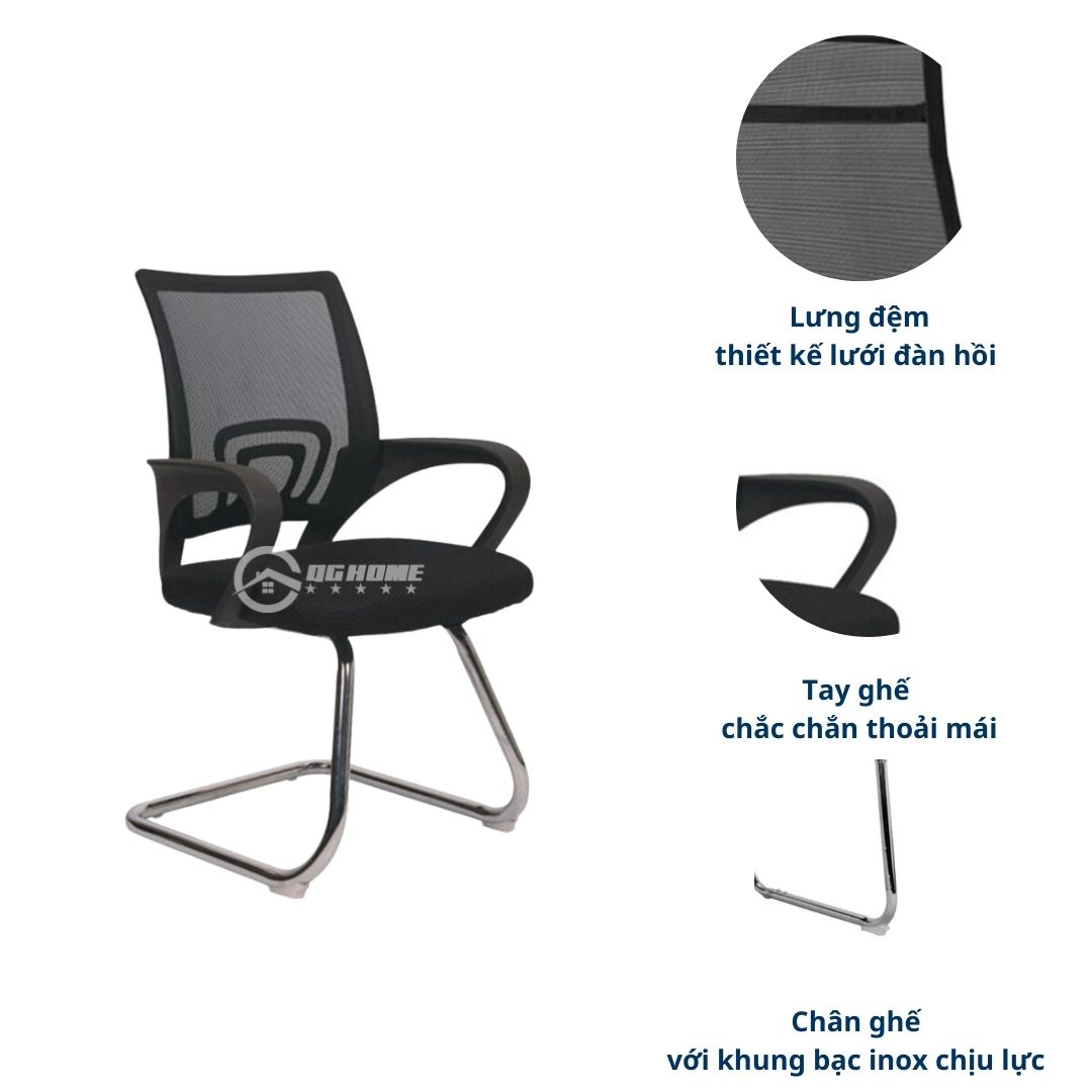 Ghe luoi van phong QGL01 CL Ghe luoi van phong QGL01 CL