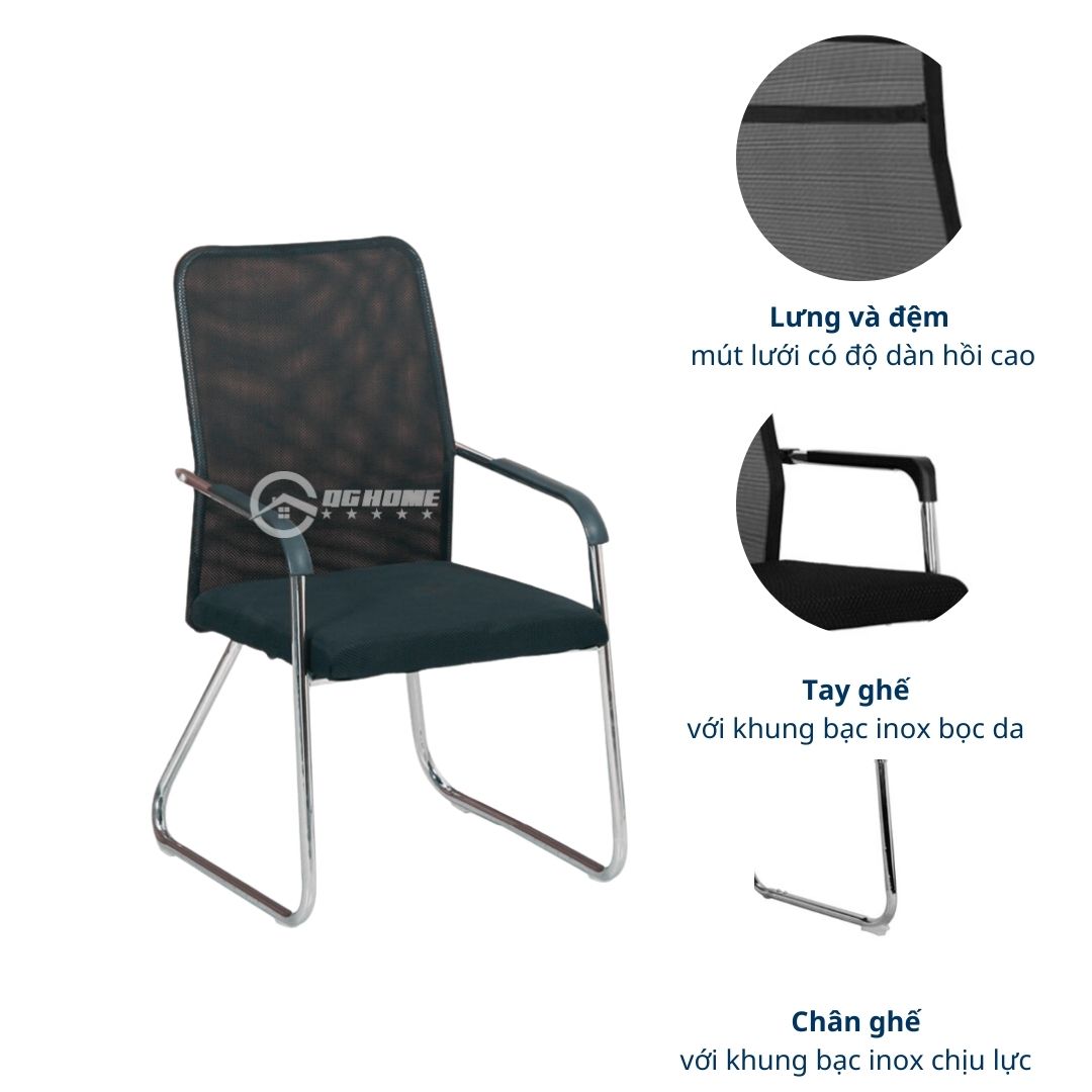 Ghe phong hop QGH01 CL Ghe phong hop QGH01 CL