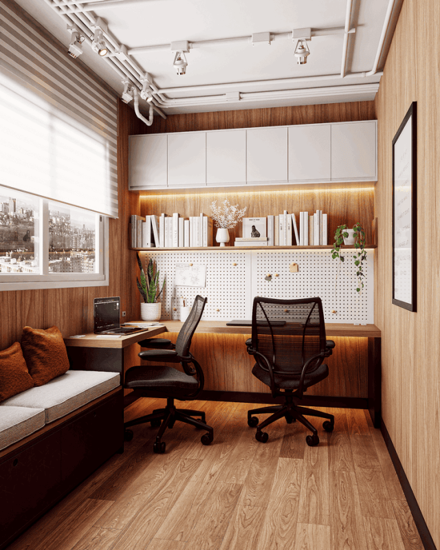 Thiet ke phong lam viec tai nha 8