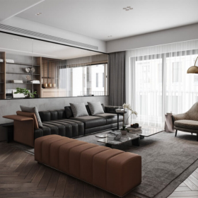 Chung cu 2 ngu phong cach hien dai