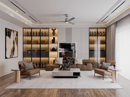 Phong khach chung cu