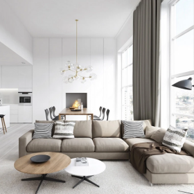 Thiet Ke Chung Cu Phong Cach Bac Au – Scandinavian