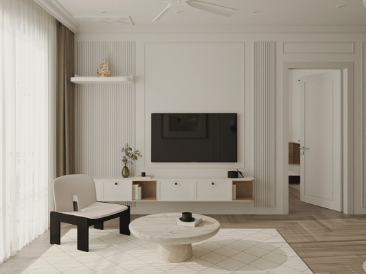 Thiet ke thi cong noi that chung cu 60m2