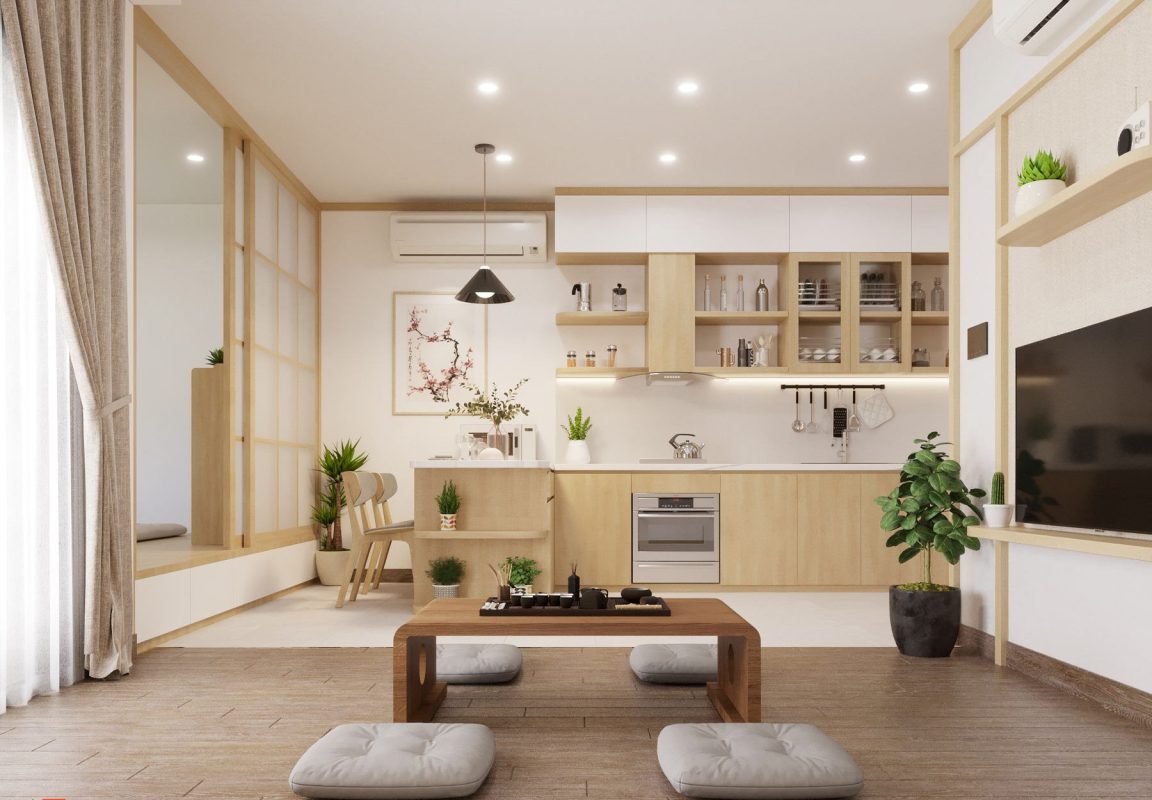 mau noi that chung cu 3 phong ngu dep