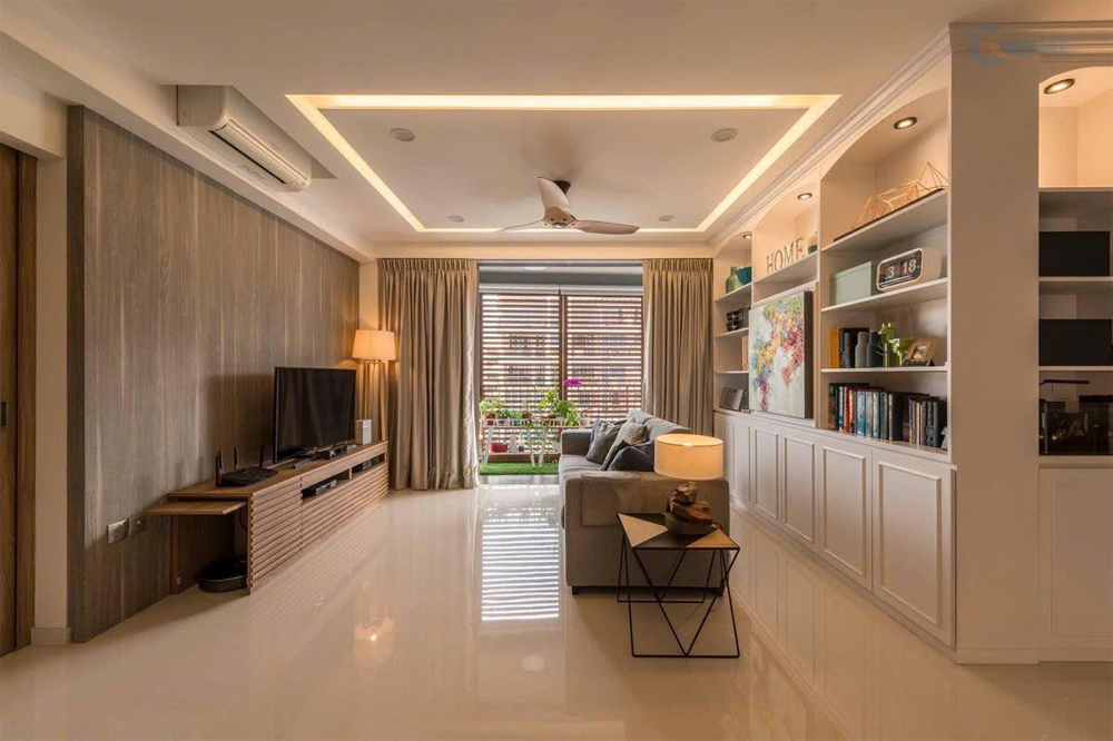 thiet ke noi that phong khach dep