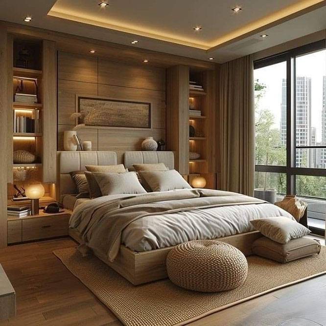 phong ngu japandi style 01