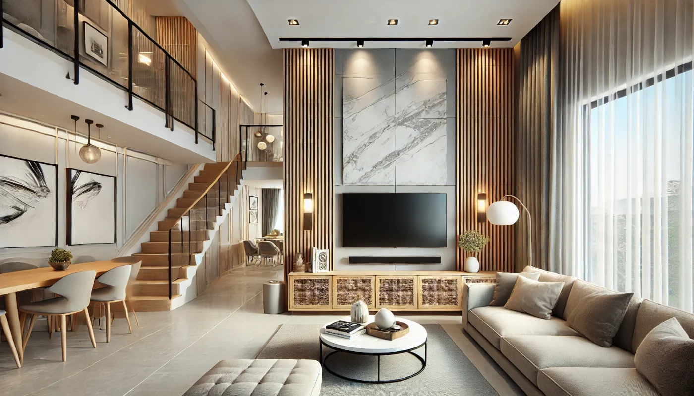 phong khach nha pho hien dai