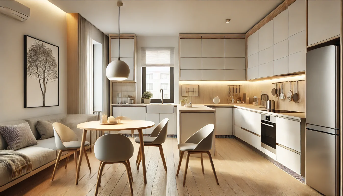 thiet ke phong bep phong cach hien dai