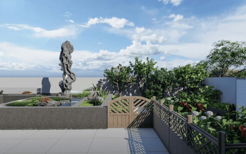 canh quan san thuong ngoai troi