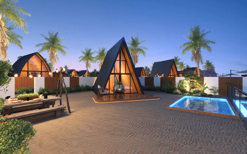 khu nghi duông ve dem