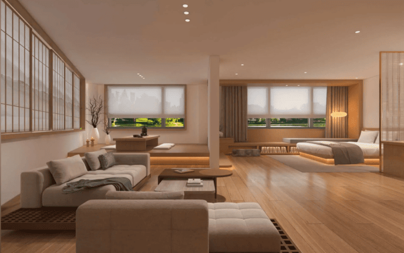 phong khach homestay