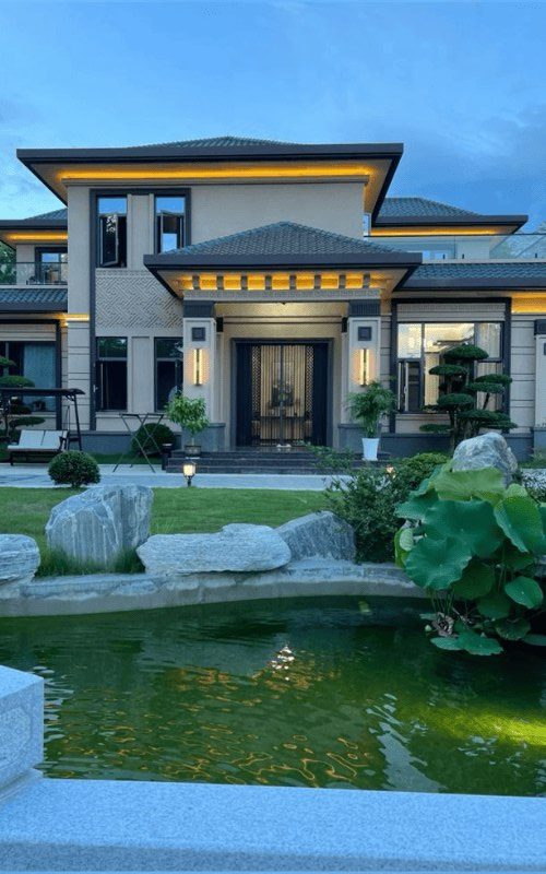 thi cong tieu canh cho nha vuon