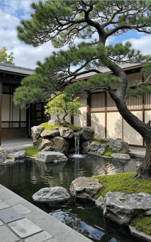 tieu canh cay tung voi ho ca