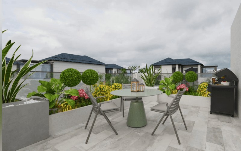 trang tri san thuong dep