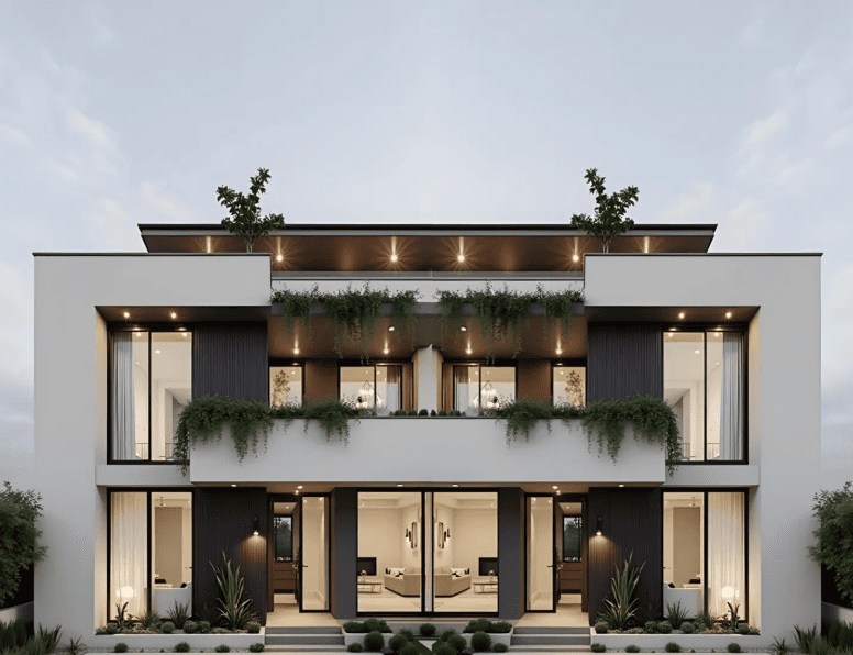 biet thu khong gian mo