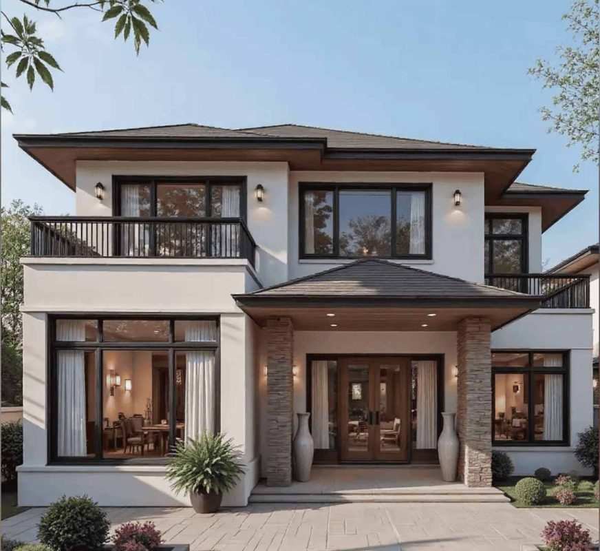 nha phong cach indochine