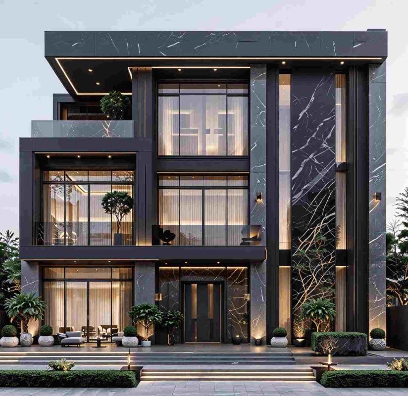 thiet ke nha 3 tang hien dai